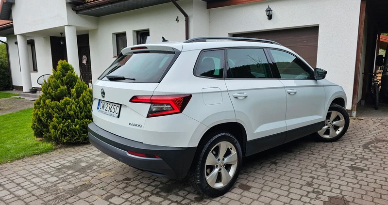 Skoda Karoq cena 63900 przebieg: 145000, rok produkcji 2018 z Pabianice małe 29